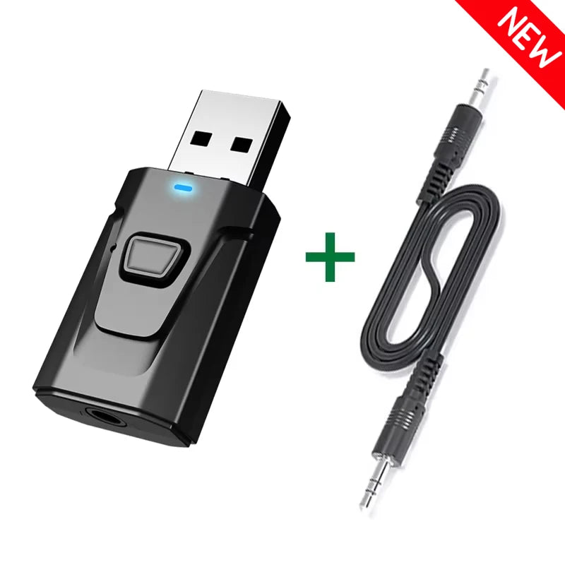 Adaptateur audio Bluetooth 5.4 USB pour TV, PC, casque, chaîne Hi-Fi et voiture