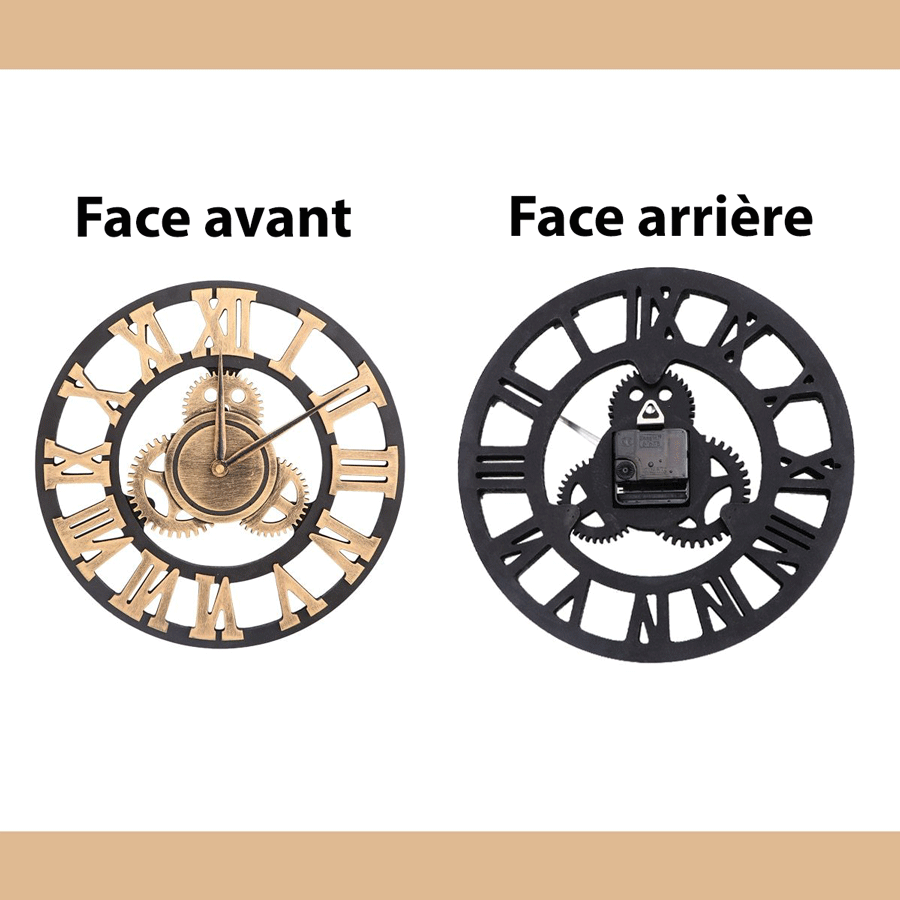 Horloge murale décorative