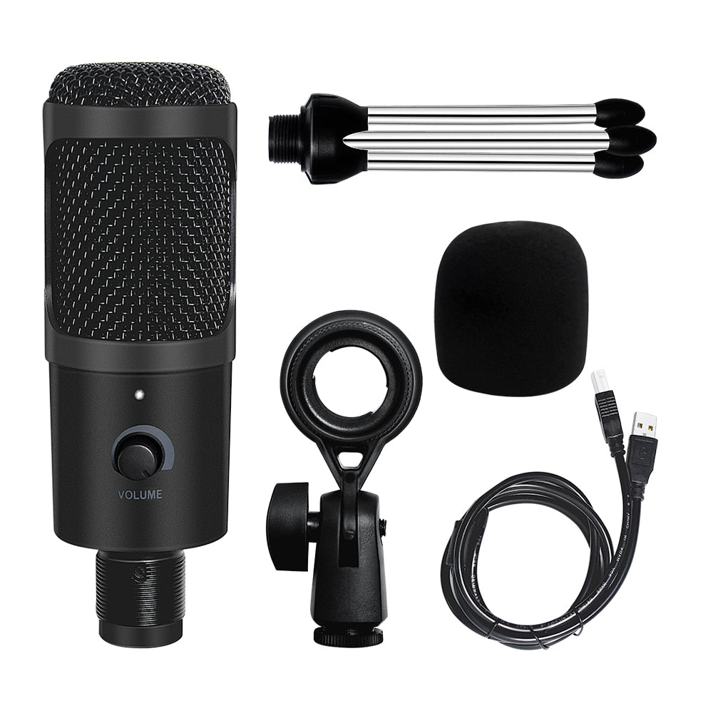 Microphone Professionnel USB pour PC/MAC/Linux