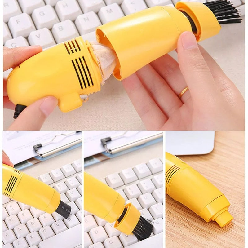 Mini aspirateur USB spécial clavier