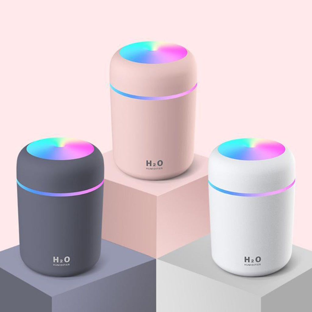 Humidificateur et Diffuseur d'huiles essentielles Portable