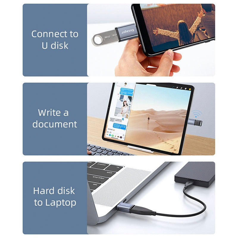 Adaptateur USB-C / USB-A