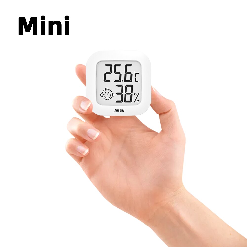 Thermomètre Mural LCD - Hygromètre