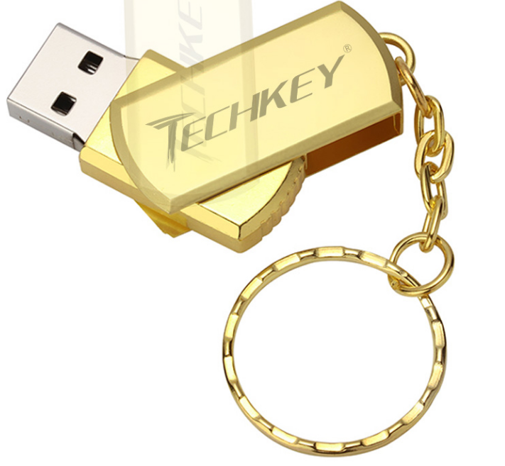 Clé USB - Or et argent