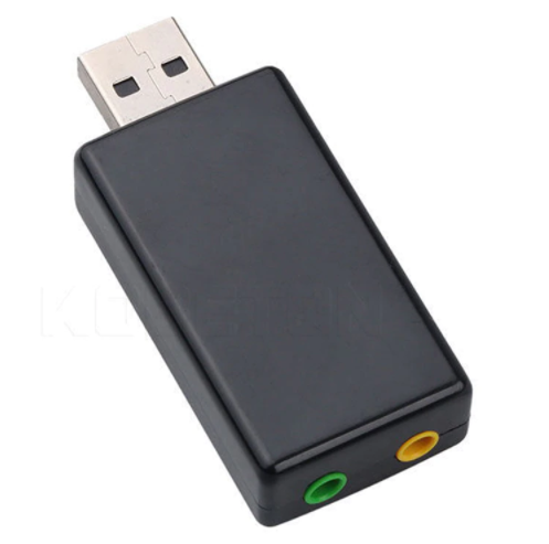 Carte Son externe avec Touches de contrôle du Volume pour PC et MacBook