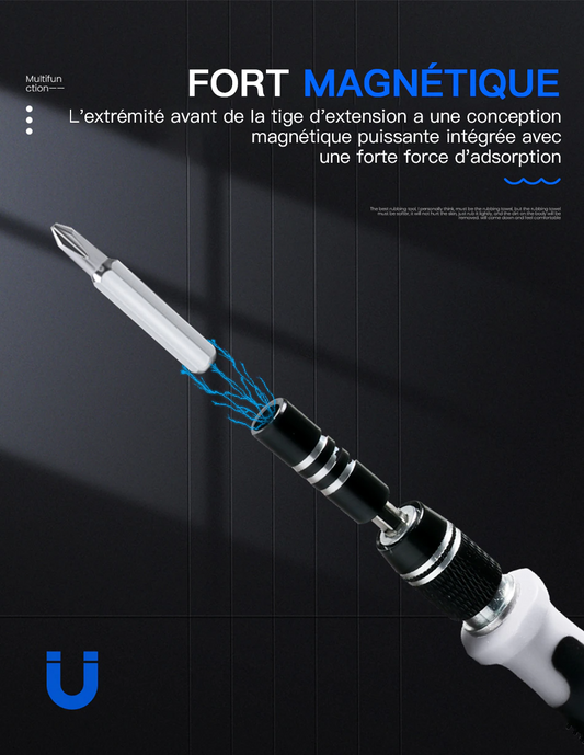 Kit de tournevis de précision 117 en 1