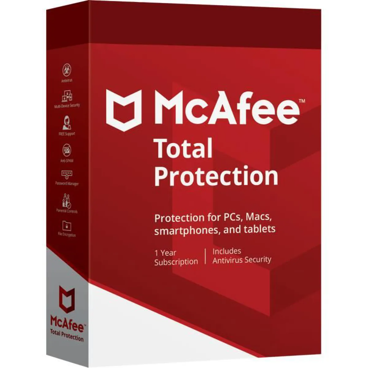 Licence 1 an antivirus McAfee