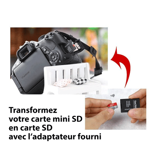 CARTE MÉMOIRE MICRO SD - ADAPTATEURS OFFERTS !