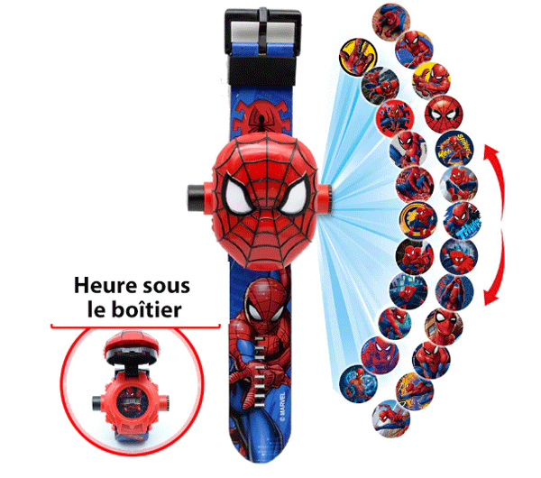Montres Digitales Enfant avec projection d'images