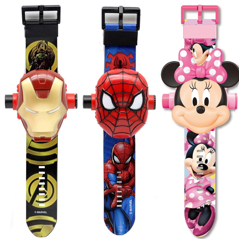 Montres Digitales Enfant avec projection d'images