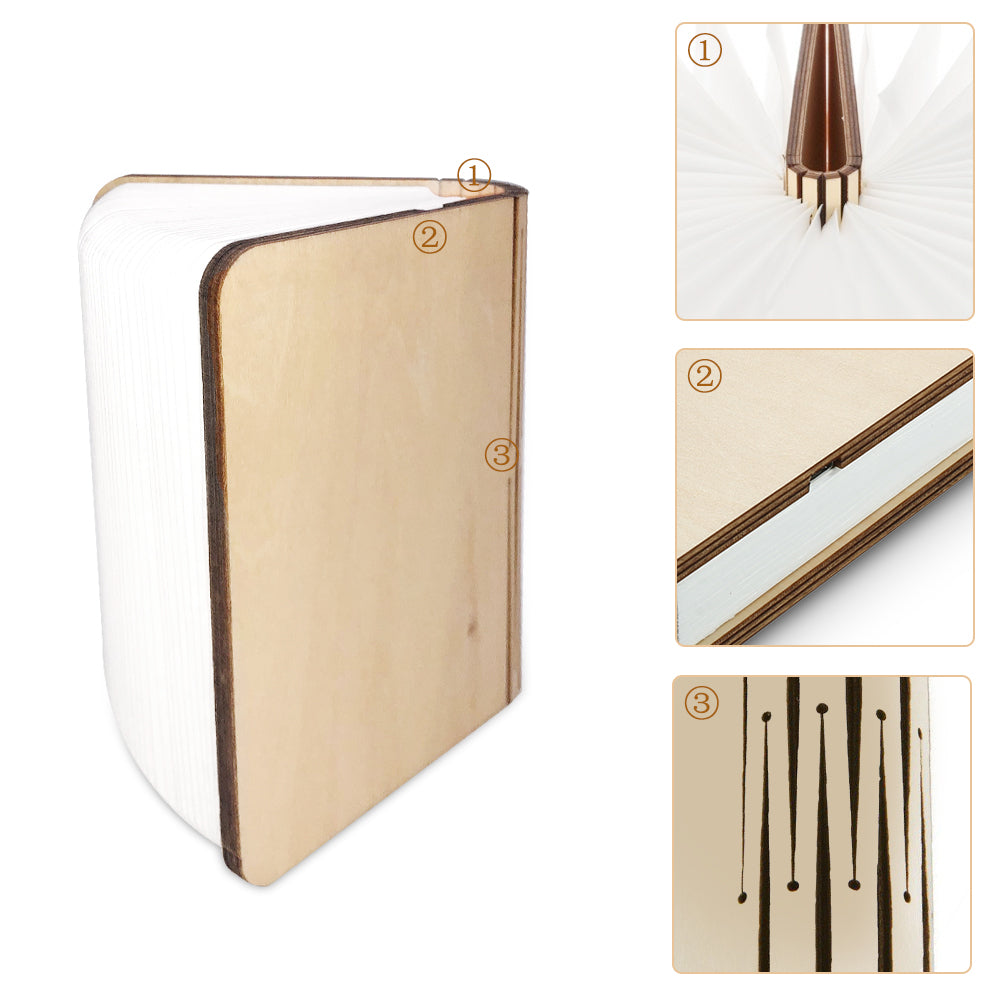 Livre lampe pliable