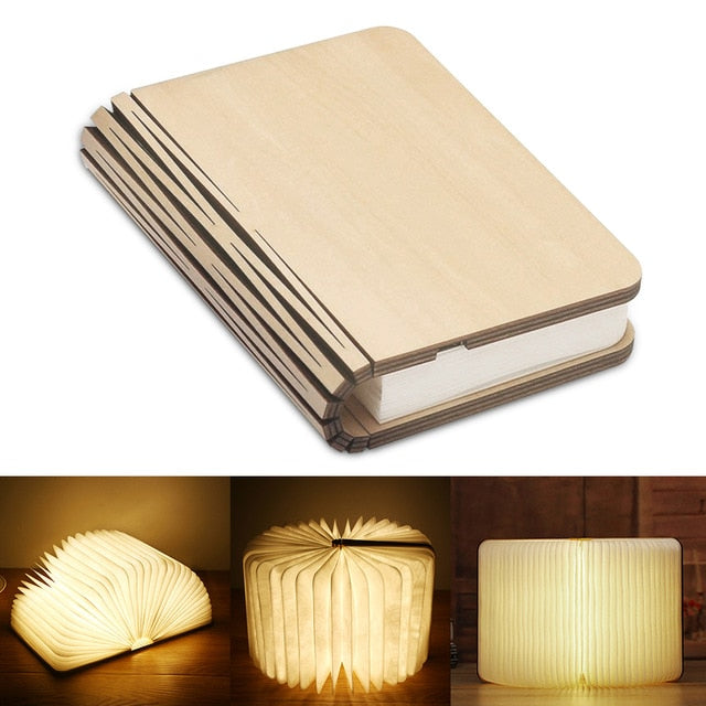 Livre lampe pliable