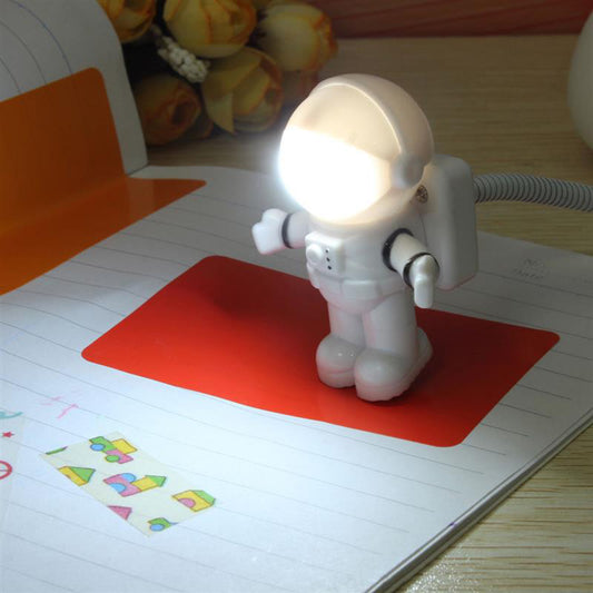 Mini Lampe USB pour ordinateur - Astronaute LED ajustable