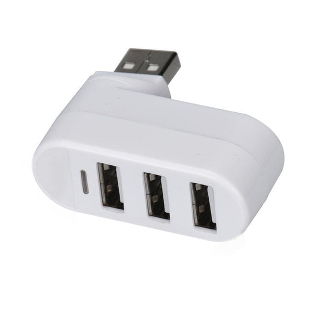 Mini Hub USB 3 ports rotatifs