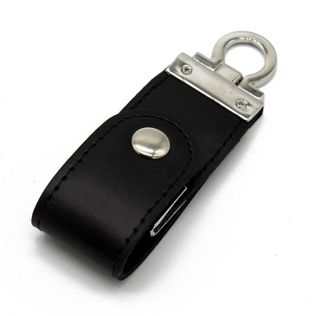 Clé USB étui cuir luxe