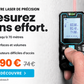 Télémètre laser de précision – 70 mètres