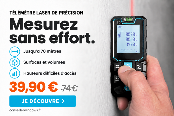 Télémètre laser de précision – 70 mètres