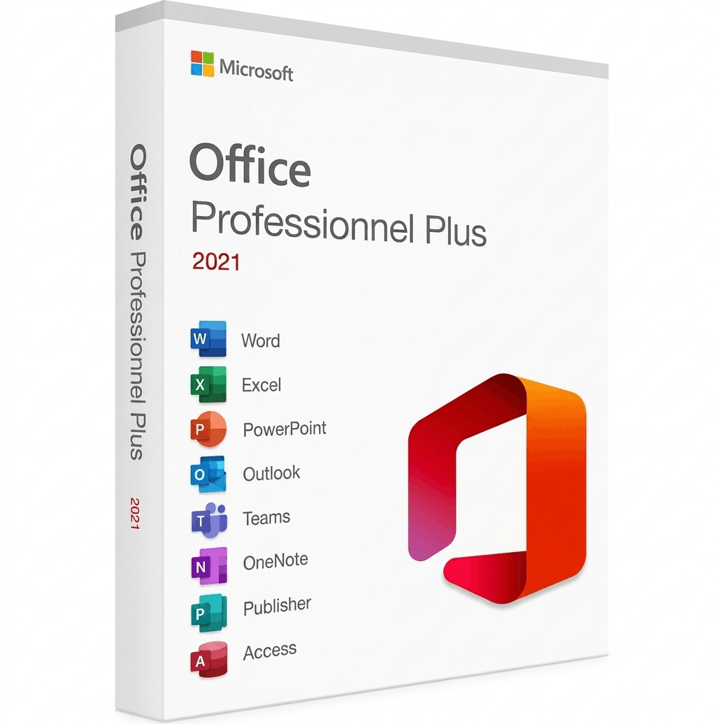Windows : Pack Office 2021 / Version Complète et officielle