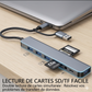 Station USB Complète 8 en 1