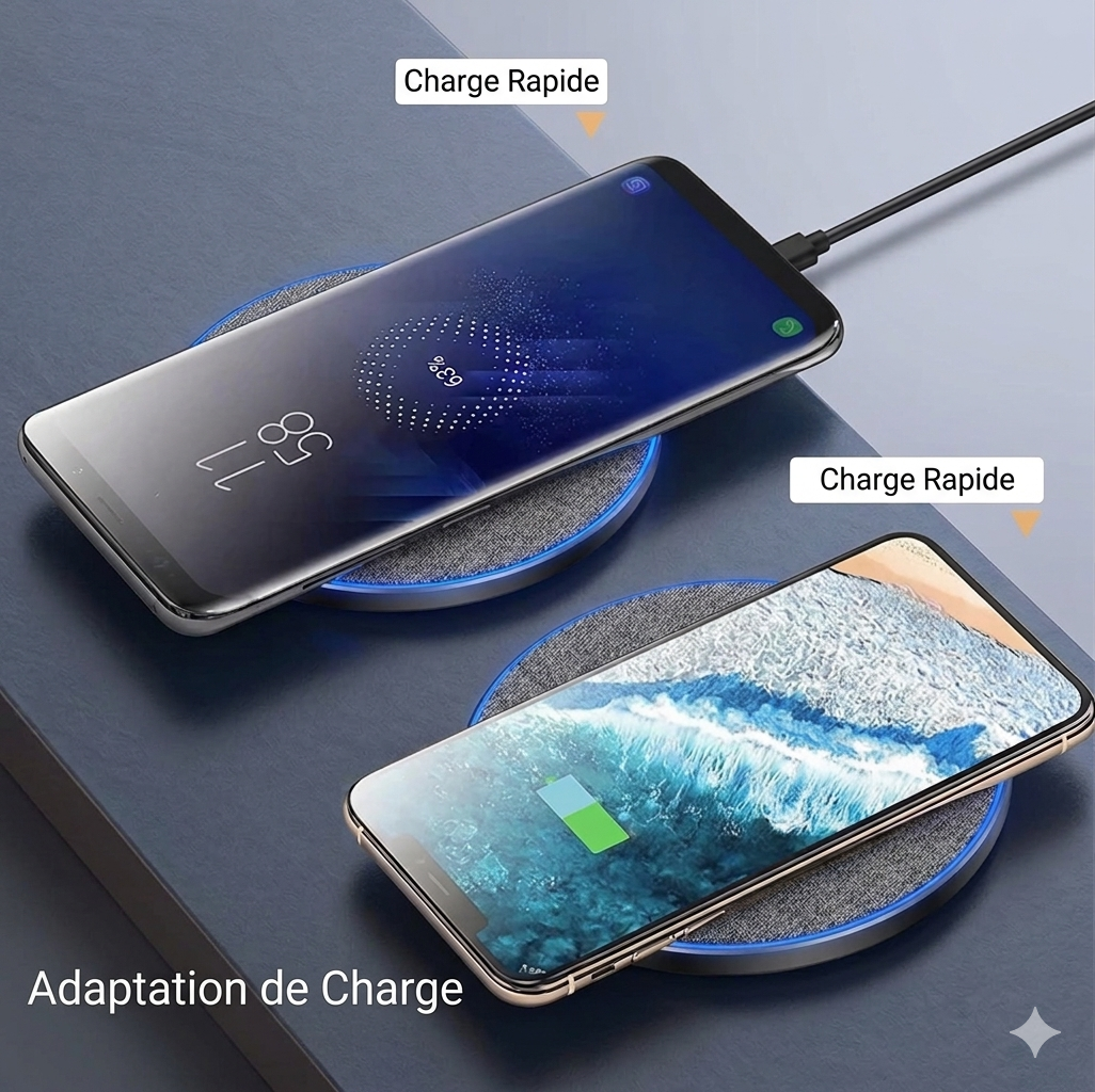 Station de charge sans fil smartphone