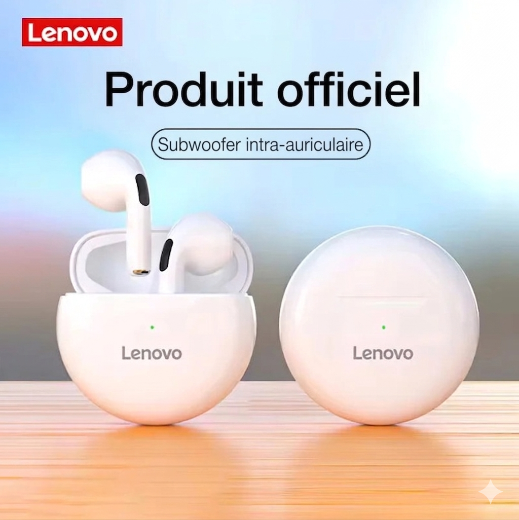 Ecouteurs sans fil Lenovo Harmonie