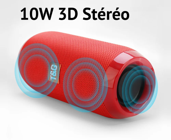 Enceinte portable bluetooth TG117 Radio Stéréo