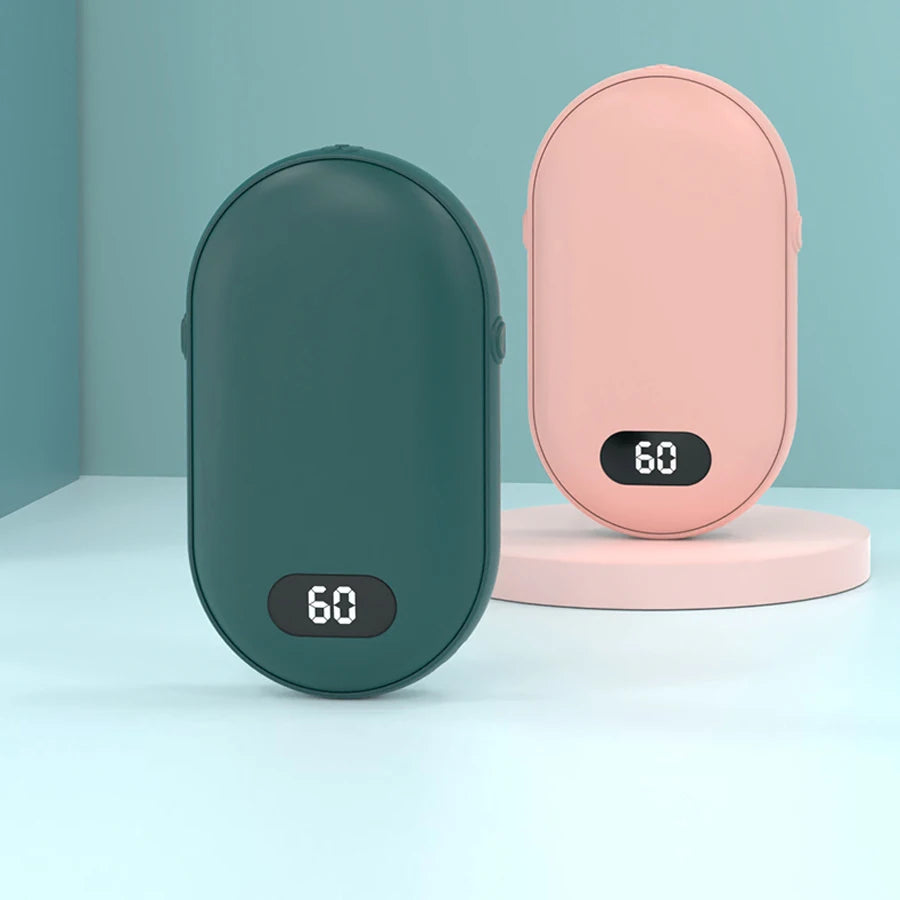 Chauffe-mains de poche à double face