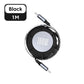 Câble de chargement rétractable 100W pour Android, Iphone15/16, MacBook, Laptop...