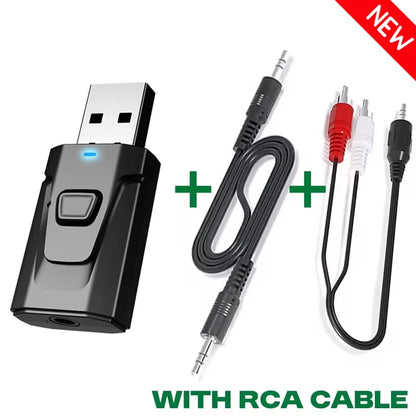 Adaptateur audio Bluetooth 5.4 USB  pour TV, PC, casque, chaîne Hi-Fi et voiture