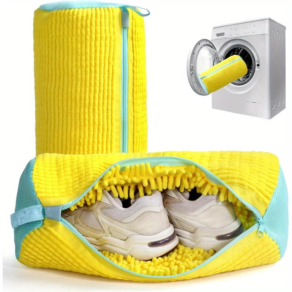 Housse de Lavage protectrice Spéciale Machine à Laver - Pour Tout Type de Chaussures