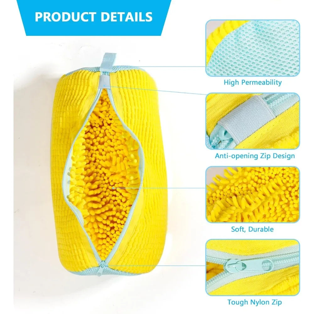 Housse de Lavage protectrice Spéciale Machine à Laver - Pour Tout Type de Chaussures