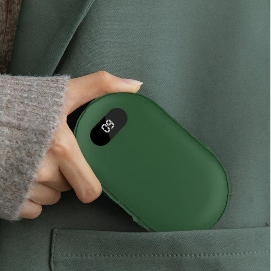 Chauffe-mains de poche à double face