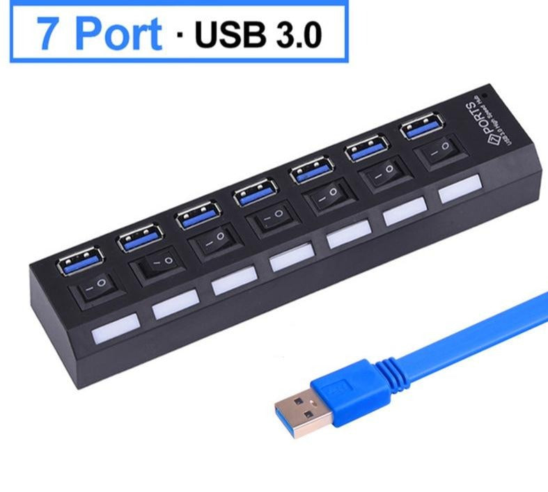 Hub USB 3.0 avec alimentation