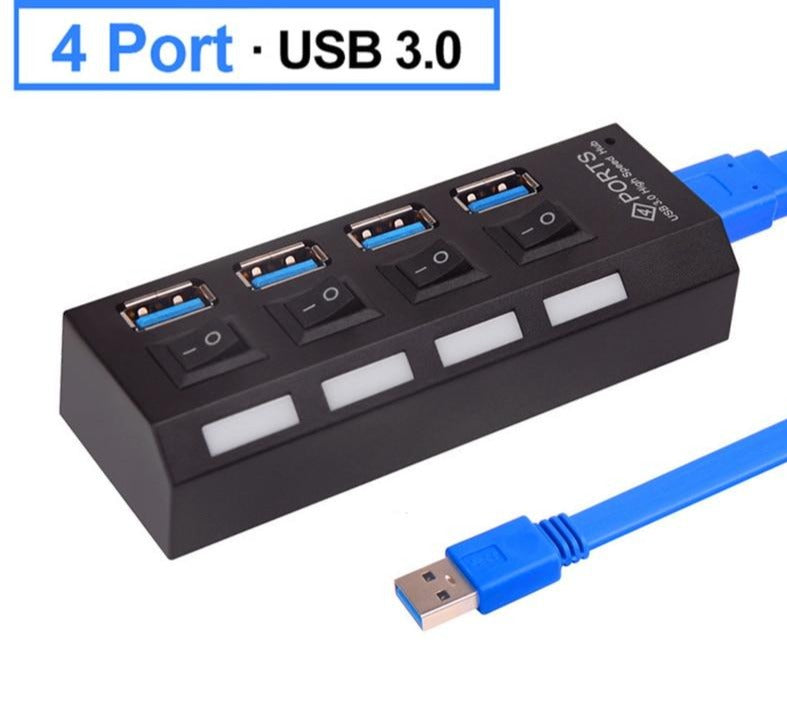 Hub USB 3.0 avec alimentation