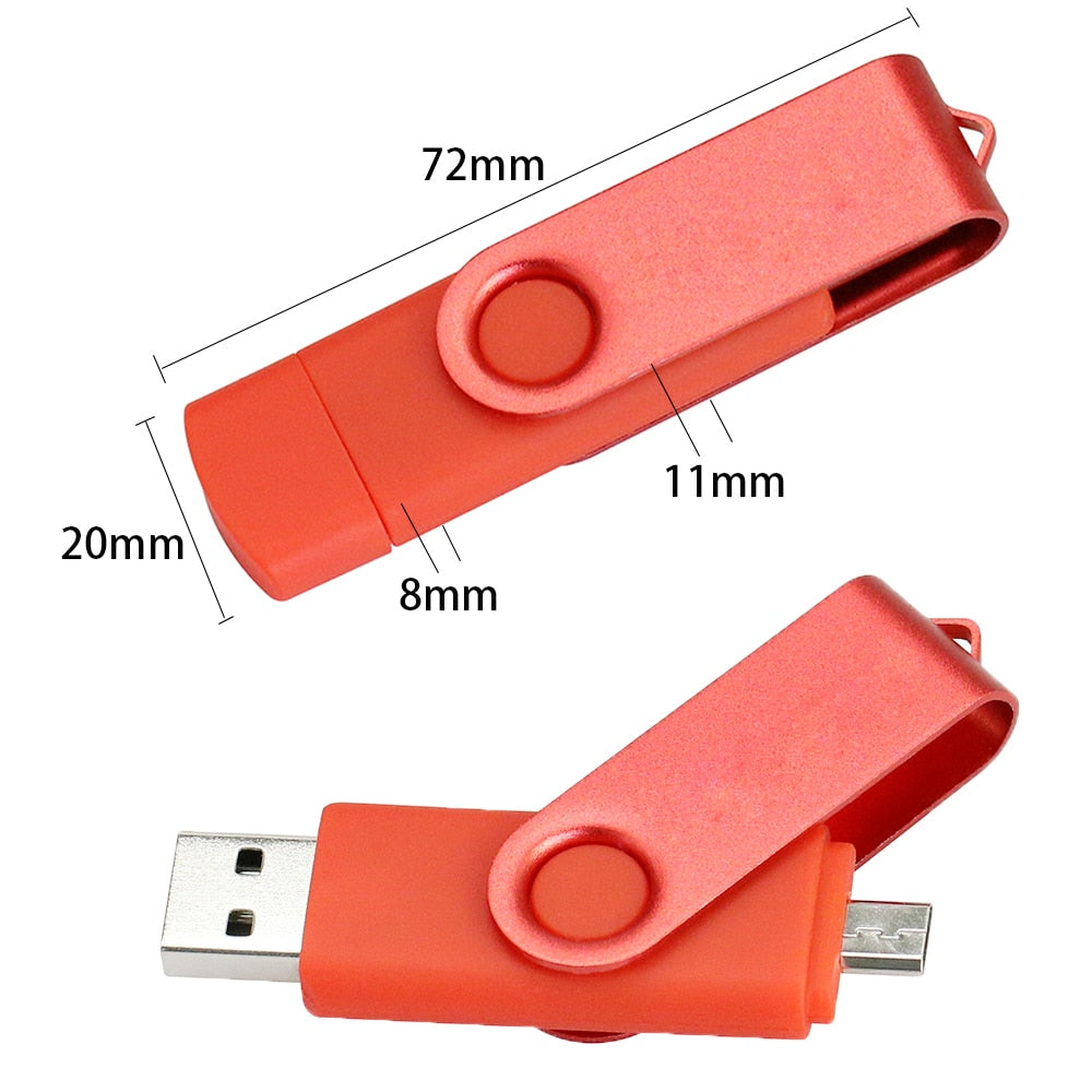 CLÉ USB - 16 À 256 GIGAS. COMPATIBLE TABLETTES ET SMARTPHONES ANDROID
