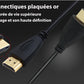 Câble HDMI 50cm à 5m - Connectique plaqué or