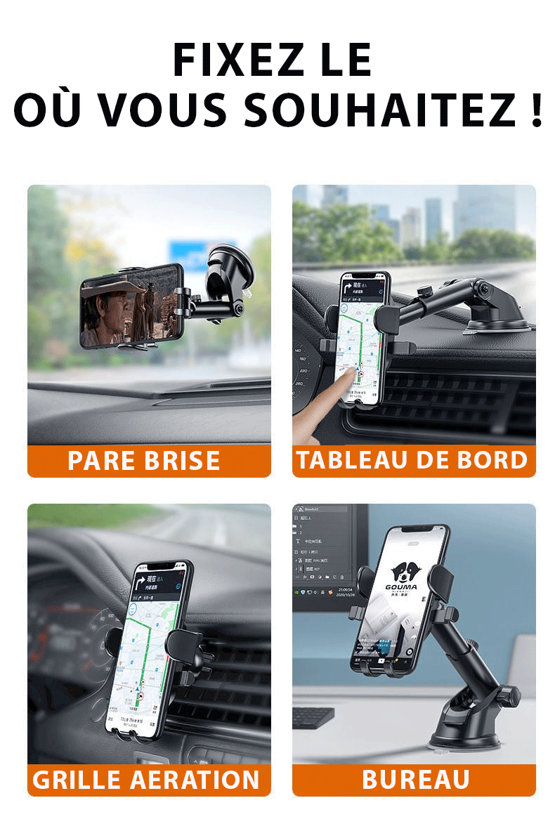 Support Téléphone Portable pour voiture – Conseiller Windows